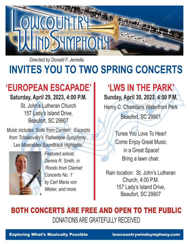 Poster for the European Escapade concert