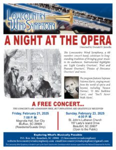 Concert Poster with details