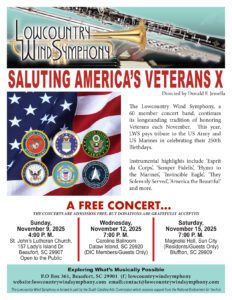 Concert Poster with details